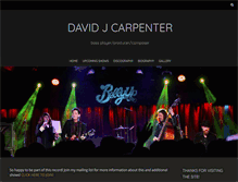 Tablet Screenshot of davidjcarpenter.com